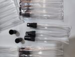 شیشه عطر تستر ۱۰ میل با درب و والف مشکی پلاستیکی - Image 5