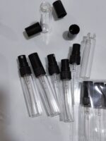 شیشه عطر 5میل تستر درب و والف پلاستیکی مشکی - Image 6