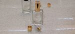 شیشه عطر۲۰میل ایزی کریمپ فلزی طلایی - Image 2